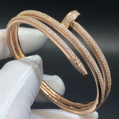 bracelet clou cartier or|cartier nail bracelet cost.